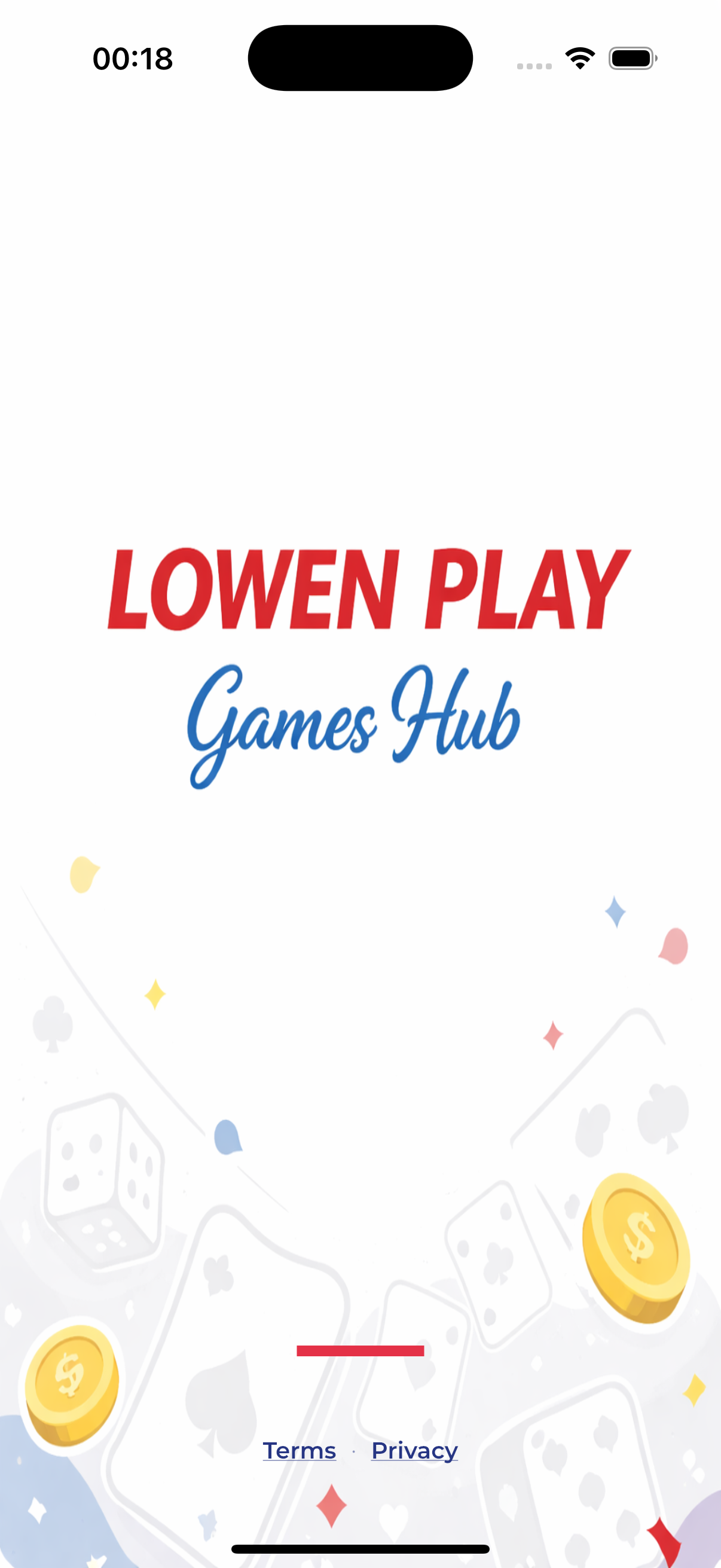 Lowen Play Games Hub App Screenshot